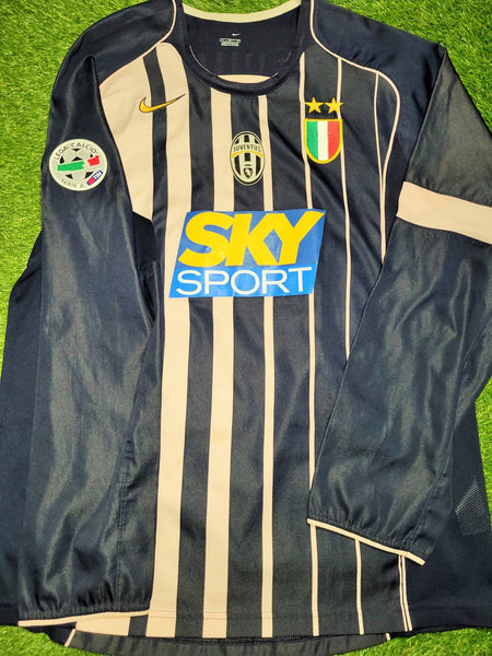 Ibrahimovic Juventus 2004 2005 Away Soccer Jersey Shirt L Nike