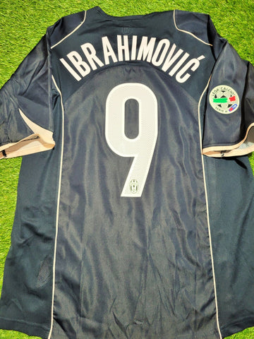 Ibrahimovic Juventus 2004 2005 Away Soccer Jersey Shirt L SKU# F40206AOG 118754 Nike