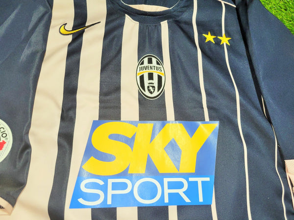 Ibrahimovic Juventus 2004 2005 Away Soccer Jersey Shirt XL Nike