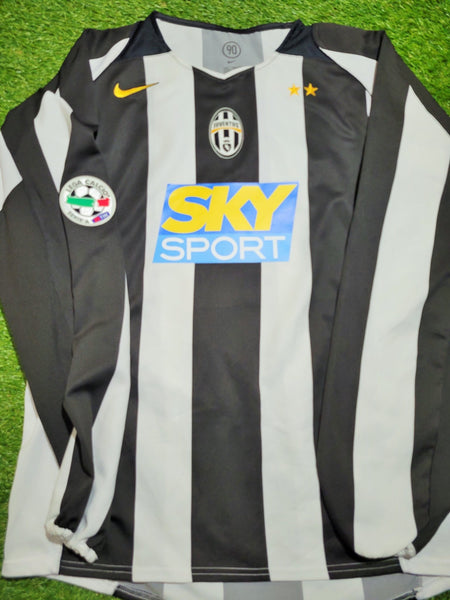 Ibrahimovic Juventus 2004 2005 DEBUT SEASON Home Soccer Jersey Shirt L Nike