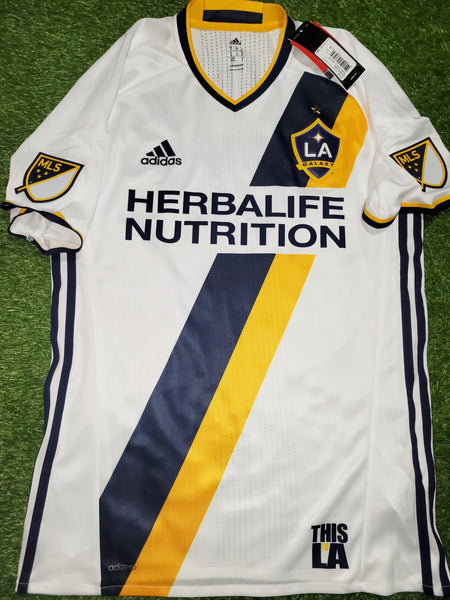 Ibrahimovic Los Angeles LA Galaxy 2016 2017 2018 ADIZERO PLAYER ISSUE Soccer Jersey BNWT M SKU# AB9412 Adidas