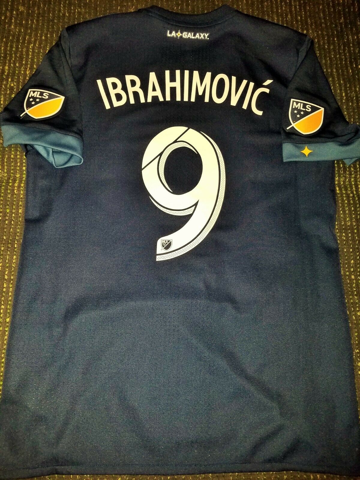 Ibrahimovic Los Angeles LA Galaxy 2018 ADIZERO PLAYER ISSUE Jersey L - foreversoccerjerseys