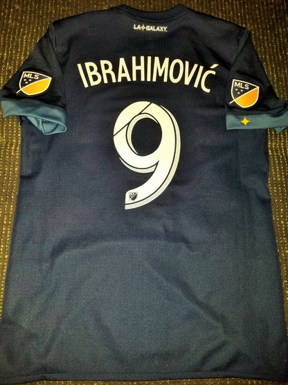 Ibrahimovic Los Angeles LA Galaxy 2018 ADIZERO PLAYER ISSUE Jersey L - foreversoccerjerseys