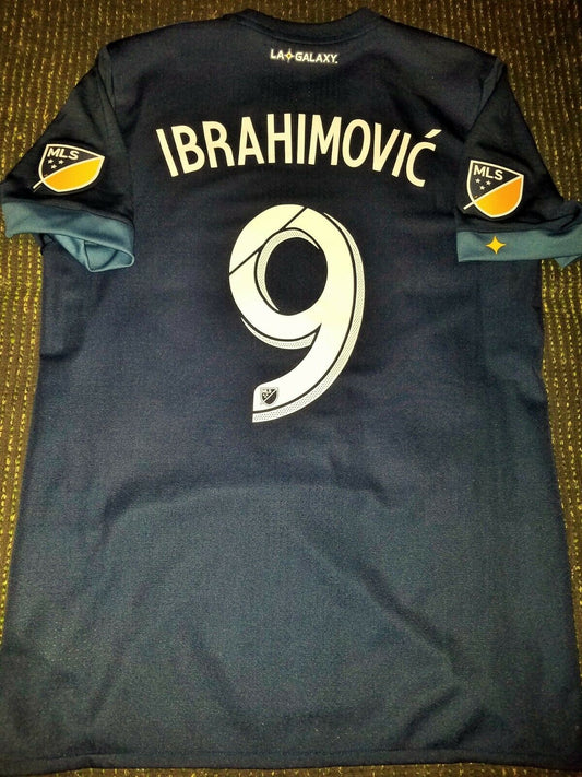 Ibrahimovic Los Angeles LA Galaxy 2018 ADIZERO PLAYER ISSUE Jersey L - foreversoccerjerseys