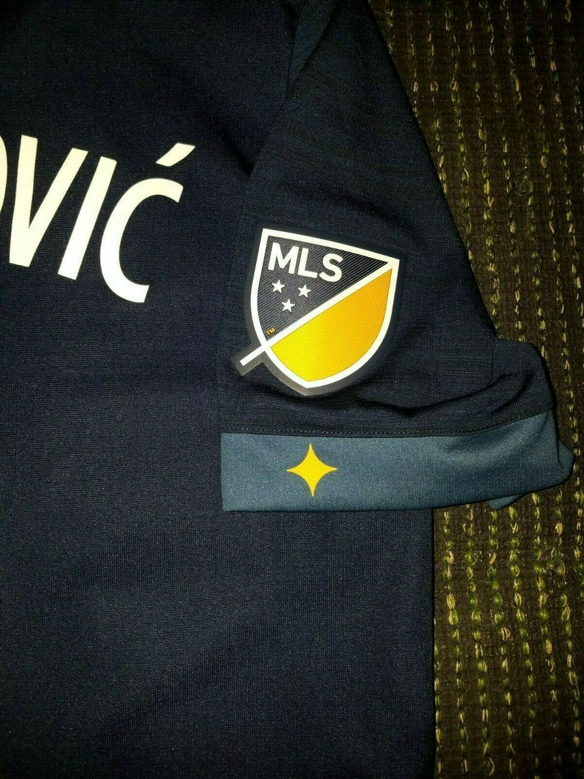 Ibrahimovic Los Angeles LA Galaxy 2018 ADIZERO PLAYER ISSUE Jersey L - foreversoccerjerseys