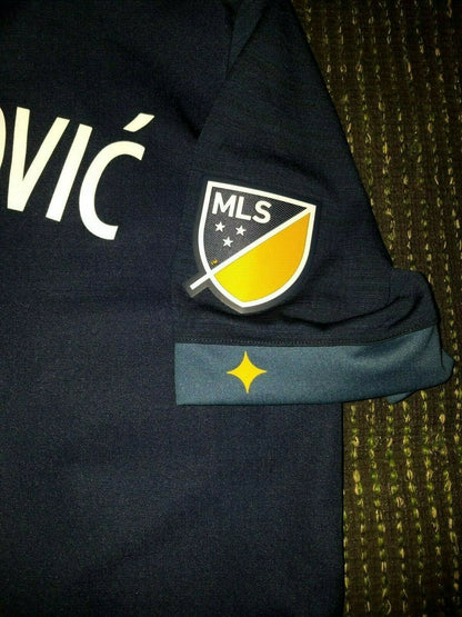 Ibrahimovic Los Angeles LA Galaxy 2018 ADIZERO PLAYER ISSUE Jersey L - foreversoccerjerseys