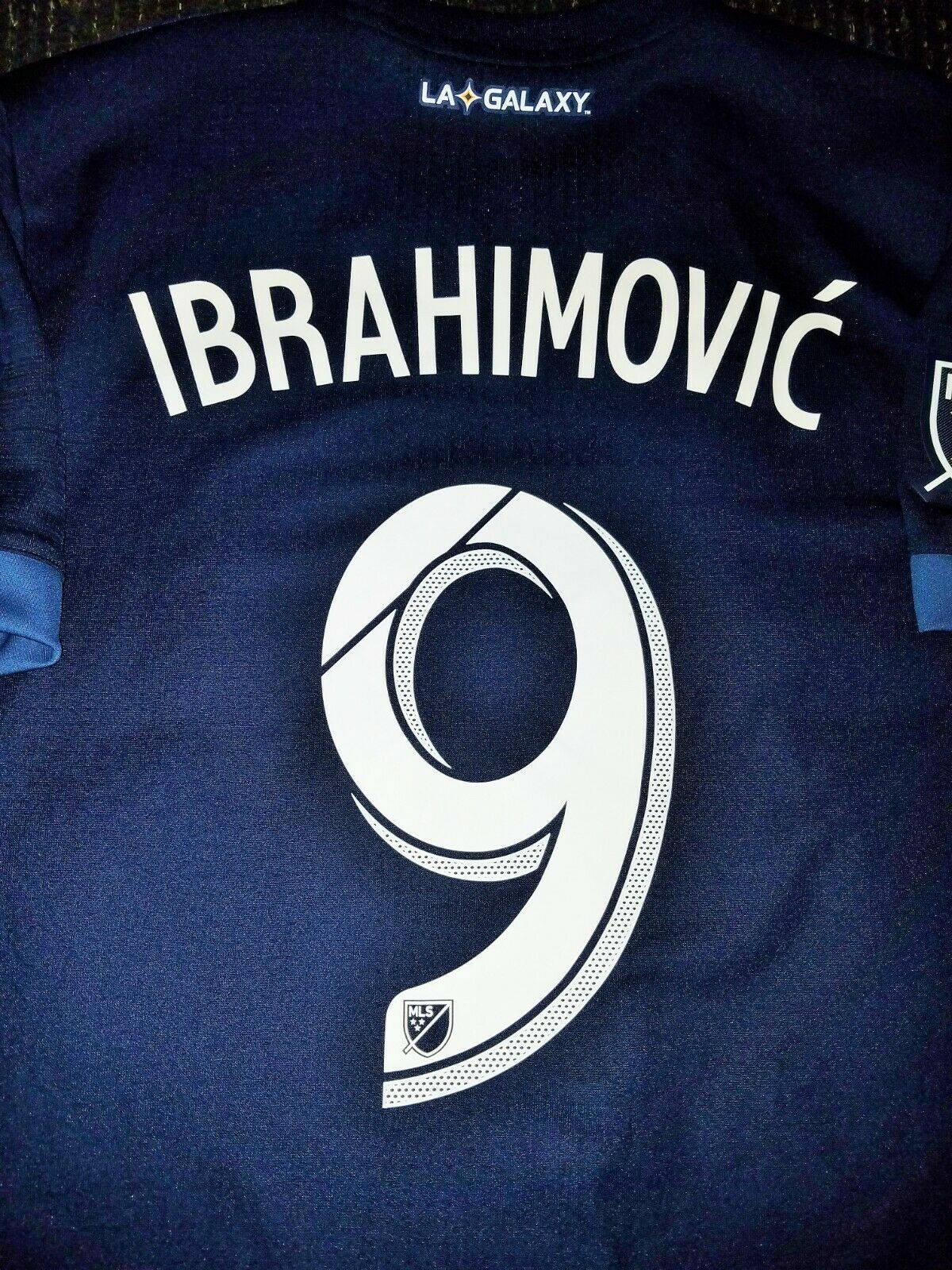 Ibrahimovic Los Angeles LA Galaxy 2018 ADIZERO PLAYER ISSUE Jersey L - foreversoccerjerseys