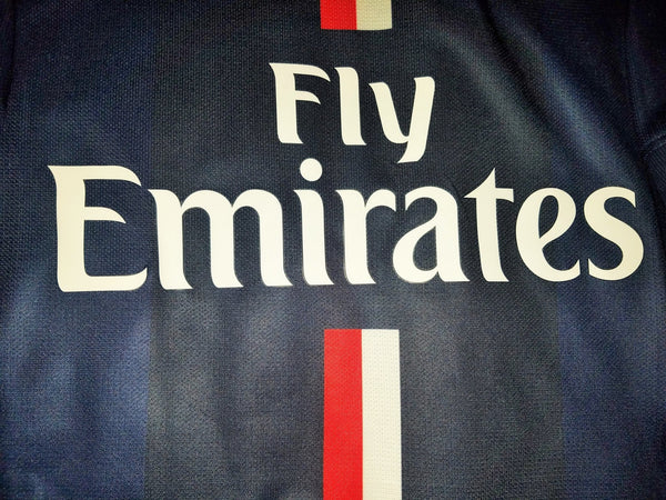 Ibrahimovic PSG Paris Saint Germain UEFA MATCH ISSUED Jersey Shirt Maillot L foreversoccerjerseys