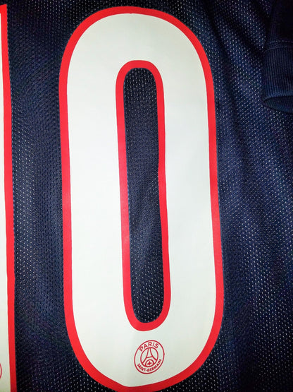 Ibrahimovic PSG Paris Saint Germain UEFA MATCH ISSUED Jersey Shirt Maillot L foreversoccerjerseys