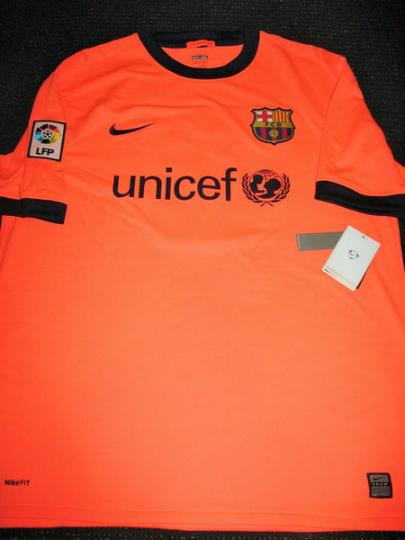 Iniesta Barcelona 2009 2010 Pink Jersey Shirt Camiseta BNWT XL - foreversoccerjerseys