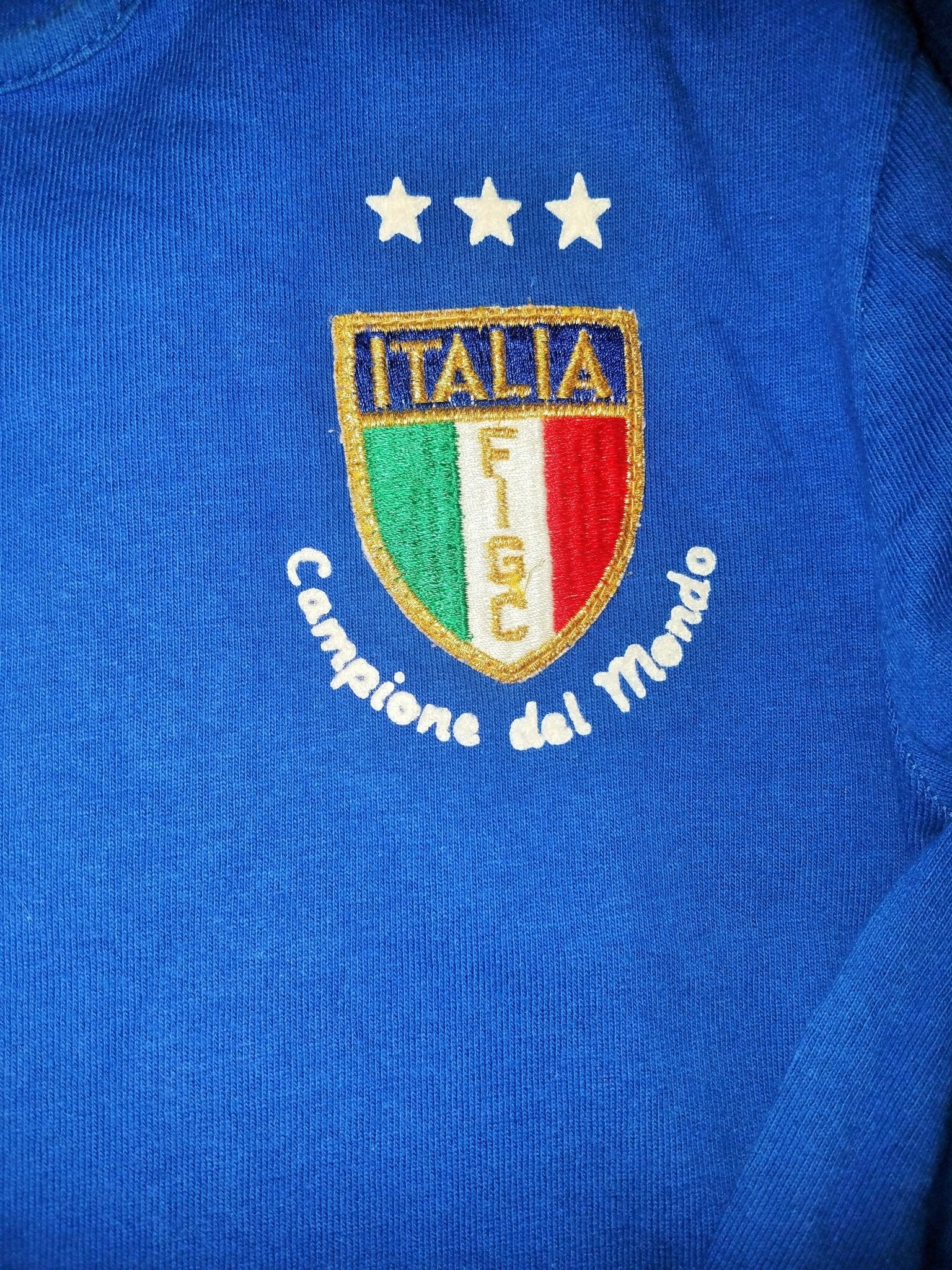 Italy Le Coq Sportif 1982 World Cup Jersey Shirt Trikot Camiseta M foreversoccerjerseys