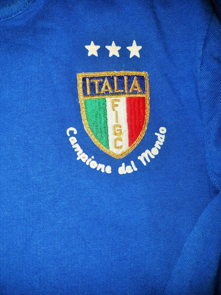 Italy Le Coq Sportif 1982 World Cup Jersey Shirt Trikot Camiseta M foreversoccerjerseys