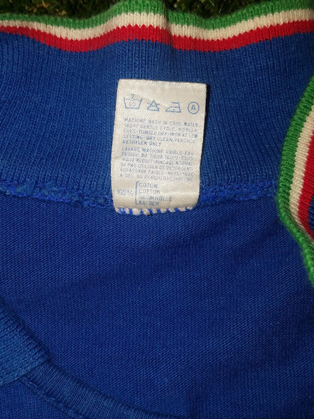Italy Le Coq Sportif 1982 World Cup Jersey Shirt Trikot Camiseta M foreversoccerjerseys