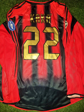 Ronaldinho AC Milan Adidas Soccer Jersey Shirt 09/10 Size L with w\Calcio  Batch