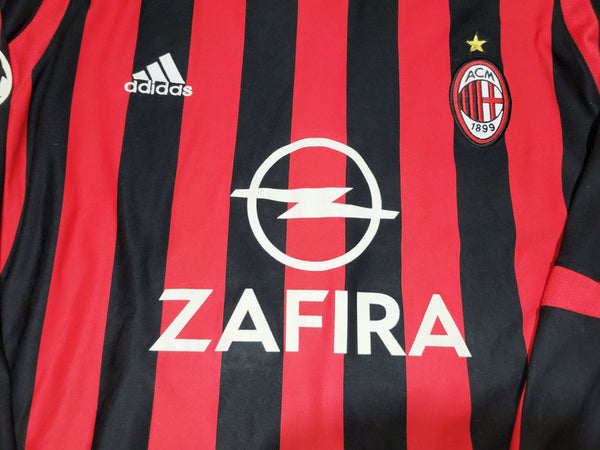 Kaka AC Milan 2005 2006 UEFA Long Sleeve Jersey Shirt Maglia L SKU# 109957 Adidas