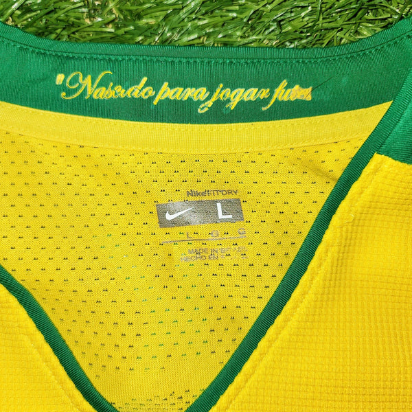 Kaka Brazil 2008 2009 Home Nike Jersey Shirt Camiseta L foreversoccerjerseys
