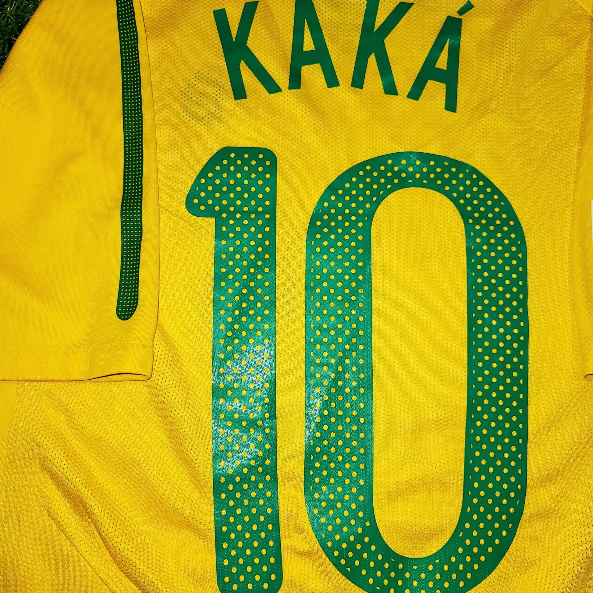 Kaka Brazil WORLD CUP 2010 PLAYER ISSUE Jersey Shirt Camiseta M SKU# 369276-703 foreversoccerjerseys