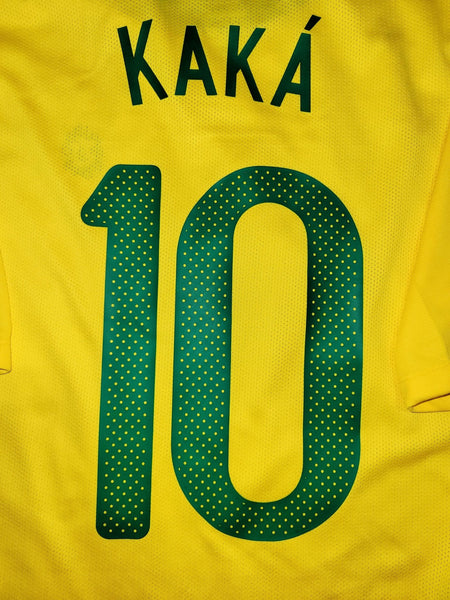 Kaka Brazil WORLD CUP 2010 PLAYER ISSUE Soccer Jersey Shirt XL SKU# 369276-703 Nike