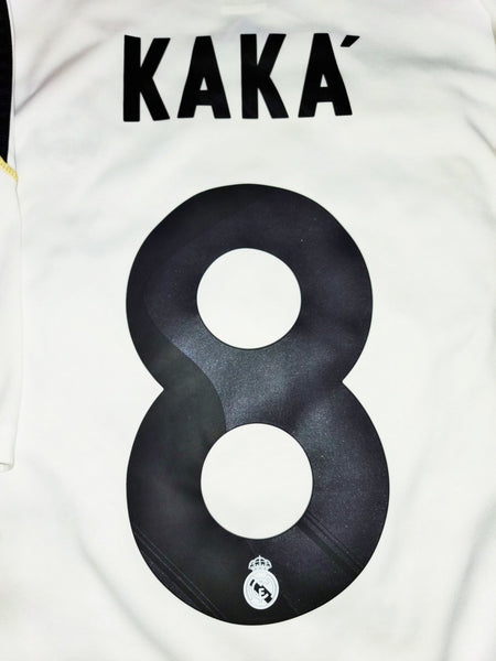 Kaka Real Madrid 2009 2010 DEBUT SEASON Jersey Shirt Camiseta L SKU# E84352 AV1001 foreversoccerjerseys