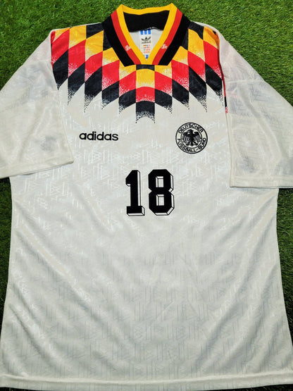 Klinsmann Germany 1994 Home Jersey Shirt Deutschland Trikot L foreversoccerjerseys