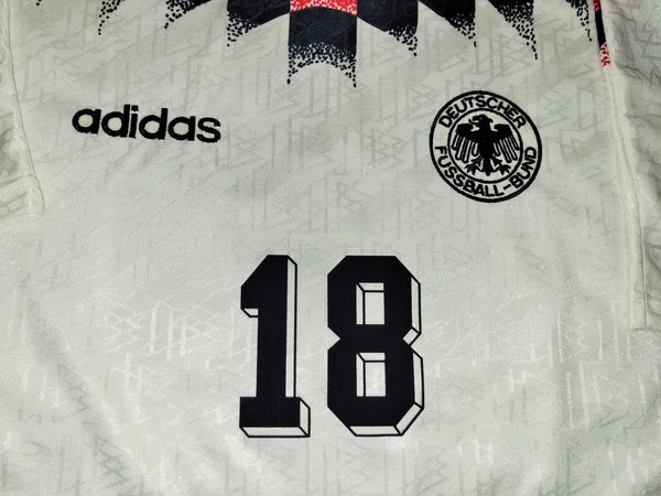 Klinsmann Germany 1994 Home Jersey Shirt Deutschland Trikot L foreversoccerjerseys