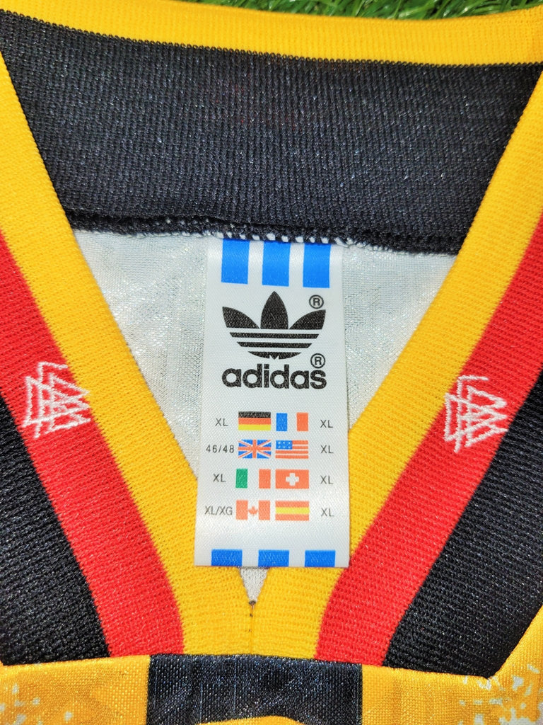 Maillot rétro ALLEMAGNE AWAY 1994 KLINSMANN - Les Voyages En Ballon - Maillots de football vintage Maillot rétro ALLEMAGNE AWAY 1994 KLINSMANN - Les Voyages En Ballon - Maillots de football vintage