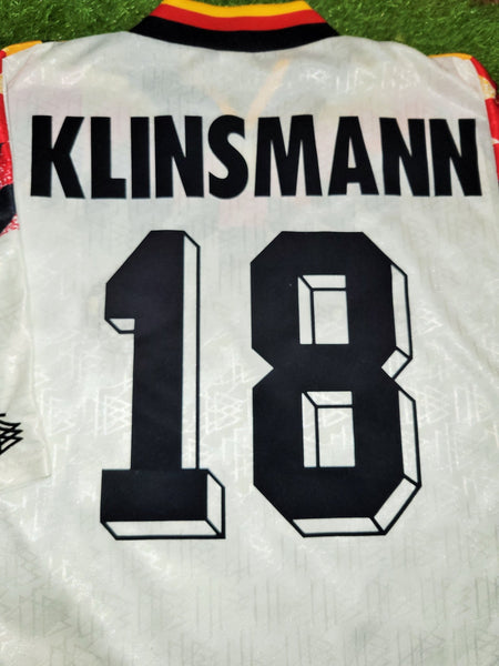 Klinsmann Germany 1994 Home Jersey Shirt Deutschland Trikot XL foreversoccerjerseys