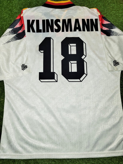Klinsmann Germany 1994 Home Jersey Shirt Deutschland Trikot XL foreversoccerjerseys