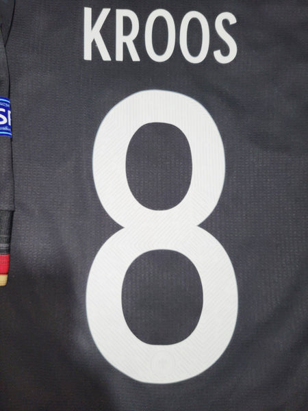 Kroos Germany 2020 2021 EURO CUP Away PLAYER ISSUE Soccer Jersey Shirt L SKU# EH6116 Adidas