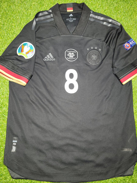 Kroos Germany 2020 2021 EURO CUP Away PLAYER ISSUE Soccer Jersey Shirt L SKU# EH6116 Adidas