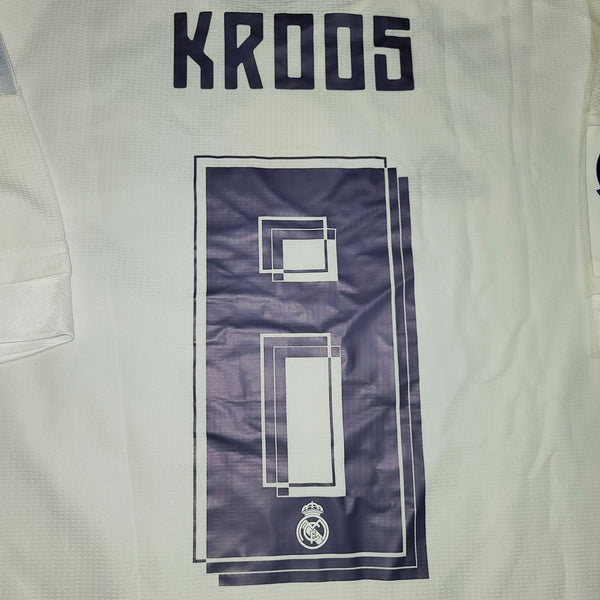 Kroos Real Madrid 2015 2016 Home Jersey Camiseta Shirt Trikot XL SKU# AK2494 foreversoccerjerseys