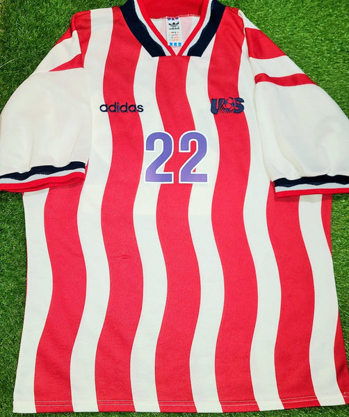 Lalas USA US 1994 WC Soccer Football Home Jersey Shirt Maglia Trikot XL foreversoccerjerseys