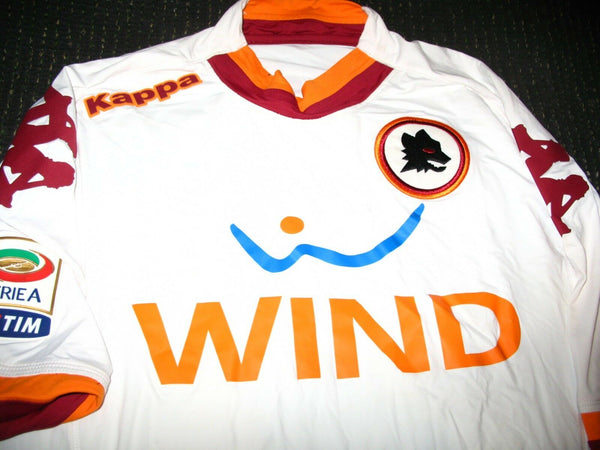 Lamela As Roma Kappa 2012 2013 Jersey Maglia Shirt XL - foreversoccerjerseys
