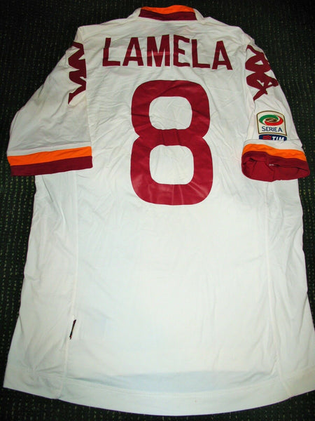 Lamela As Roma Kappa 2012 2013 Jersey Maglia Shirt XL - foreversoccerjerseys