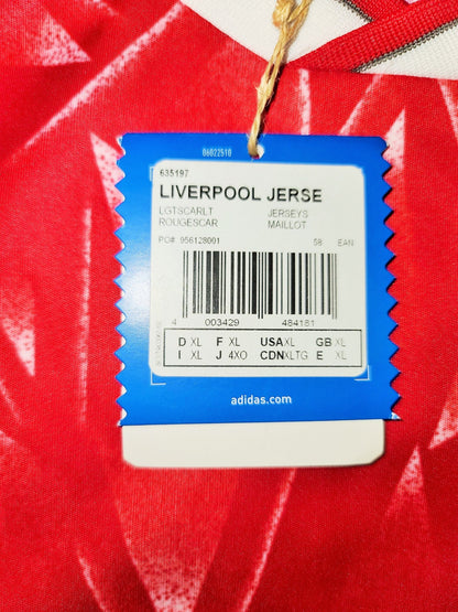Liverpool Adidas Originals CANDY 1989 1990 1991 Home Jersey Shirt BNWT XL SKU# 635197 AK9001 foreversoccerjerseys
