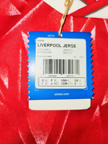 Liverpool Adidas Originals CANDY 1989 1990 1991 Home Jersey Shirt BNWT XL SKU# 635197 AK9001 foreversoccerjerseys