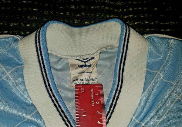 Manchester City Umbro 1987 1988 1989 Jersey Shirt 34 - 36 - foreversoccerjerseys