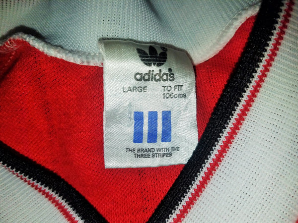 Manchester United Adidas 1982 1983 FA CUP CHAMPIONS Jersey Shirt L foreversoccerjerseys