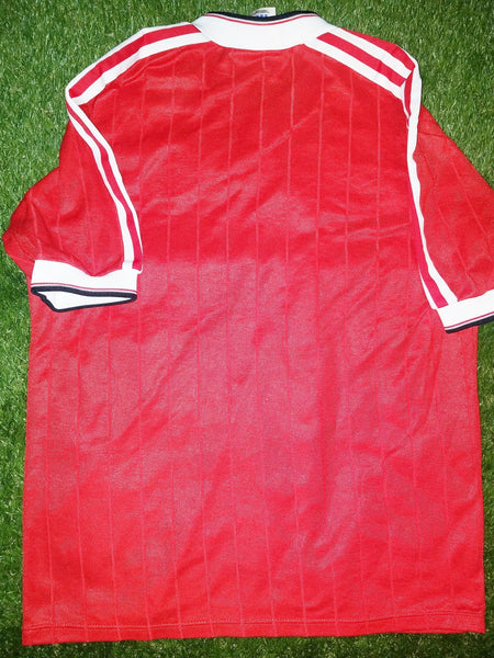 Manchester United Adidas 1982 1983 FA CUP CHAMPIONS Jersey Shirt L foreversoccerjerseys