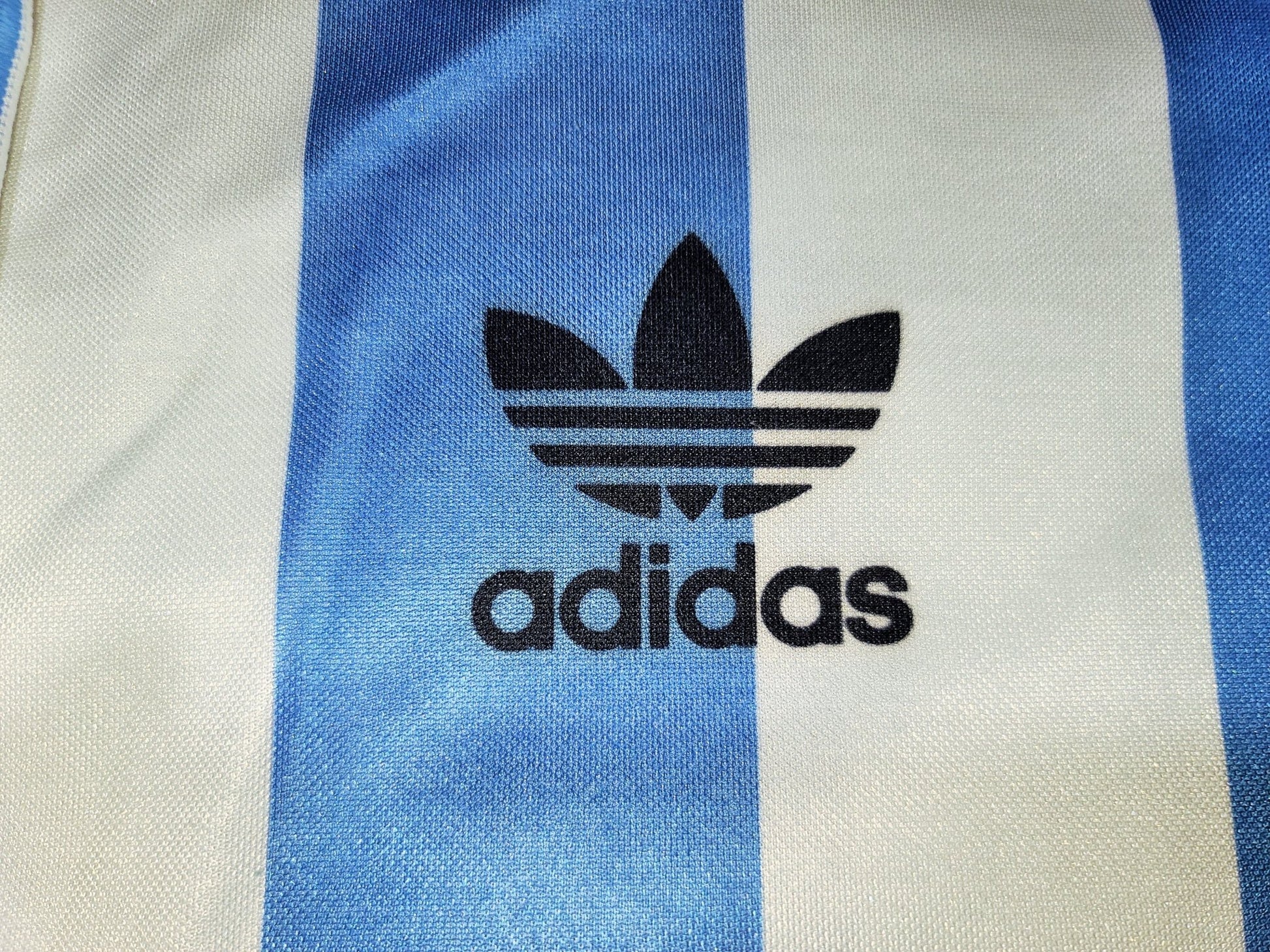 Maradona Argentina Adidas 1990 1991 1992 Home Jersey Shirt Camiseta Maglia L foreversoccerjerseys