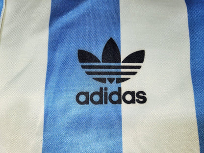 Maradona Argentina Adidas 1990 1991 1992 Home Jersey Shirt Camiseta Maglia L foreversoccerjerseys