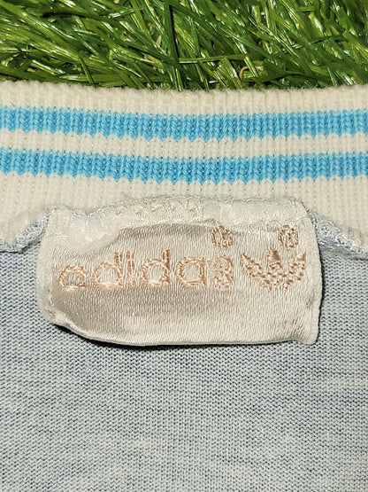 Maradona Argentina Adidas 1990 WORLD CUP Home Soccer Jersey Shirt M Adidas