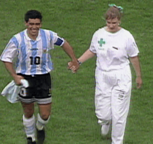 Maradona Argentina Adidas 1994 WORLD CUP Home Jersey Shirt Camiseta Maglia M foreversoccerjerseys