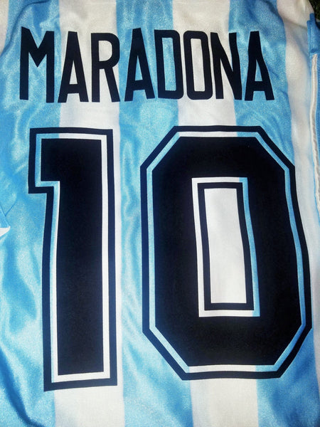 Maradona Argentina Adidas 1994 WORLD CUP Home Jersey Shirt Camiseta Maglia XL foreversoccerjerseys