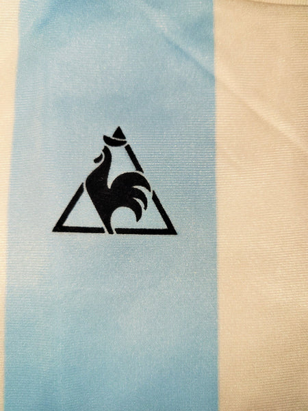 Maradona Argentina Le Coq Sportif 1986 1980's Home Jersey Shirt Camiseta Maglia L Le Coq Sportif