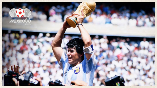 Maradona Argentina Le Coq Sportif 1986 1980's Home Jersey Shirt Camiseta Maglia L Le Coq Sportif
