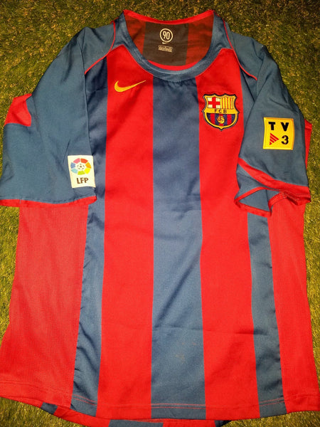 Marquez Barcelona 2004 2005 Jersey Shirt Camiseta L foreversoccerjerseys