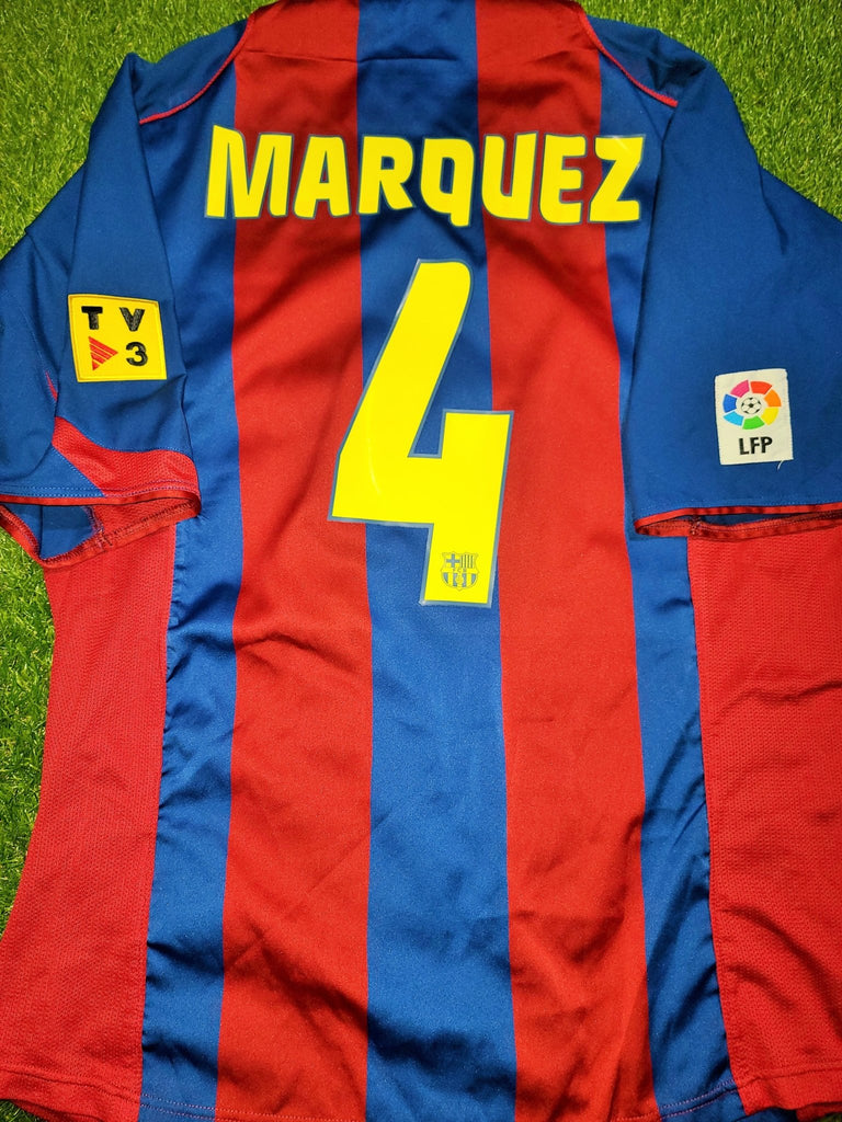 Marquez Barcelona 2004 2005 Jersey Shirt Camiseta XL foreversoccerjerseys