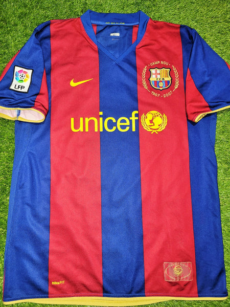 Marquez Barcelona Anniversary Home 2007 2008 Jersey Shirt Camiseta L SKU# 237741-655 Nike