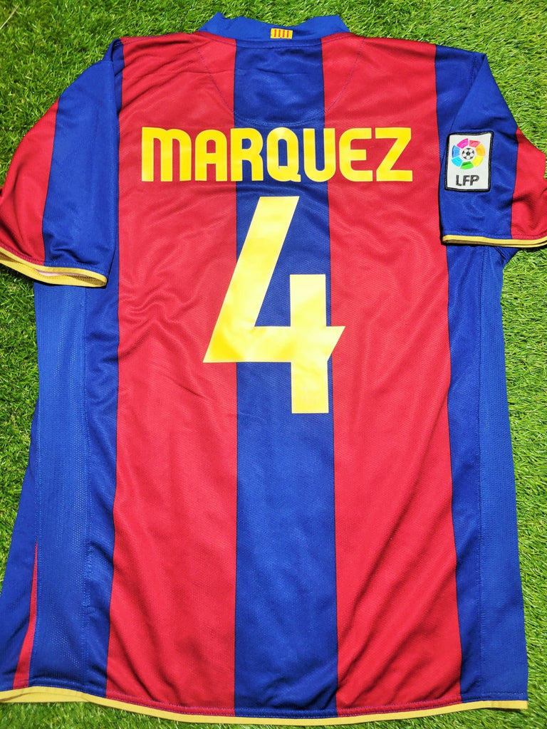 Marquez Barcelona Anniversary Home 2007 2008 Jersey Shirt Camiseta L SKU# 237741-655 Nike